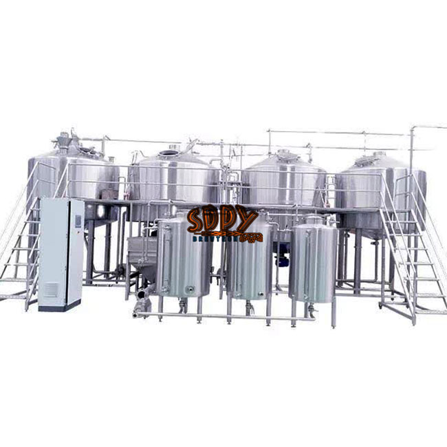 2000l Steam Heated Brewhouse 2/3/4 Vessels System