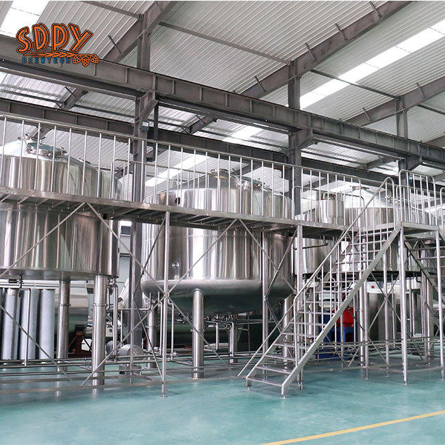5000L 4 vessels Brewhouse