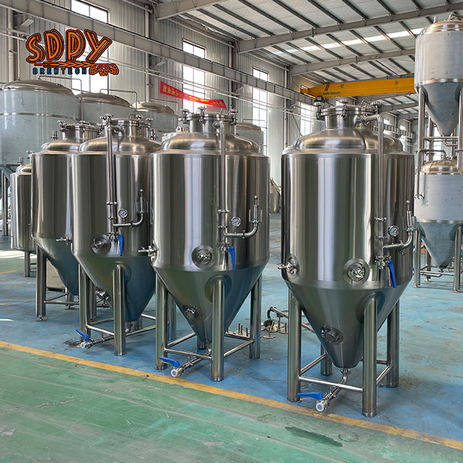 500L & 5HL & 5BBL fermenters