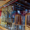 Stacked fermenters & Brite beer tanks