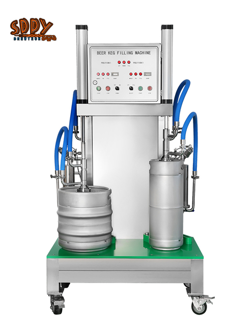 Double Head Keg Filling Machine, Keg Filler