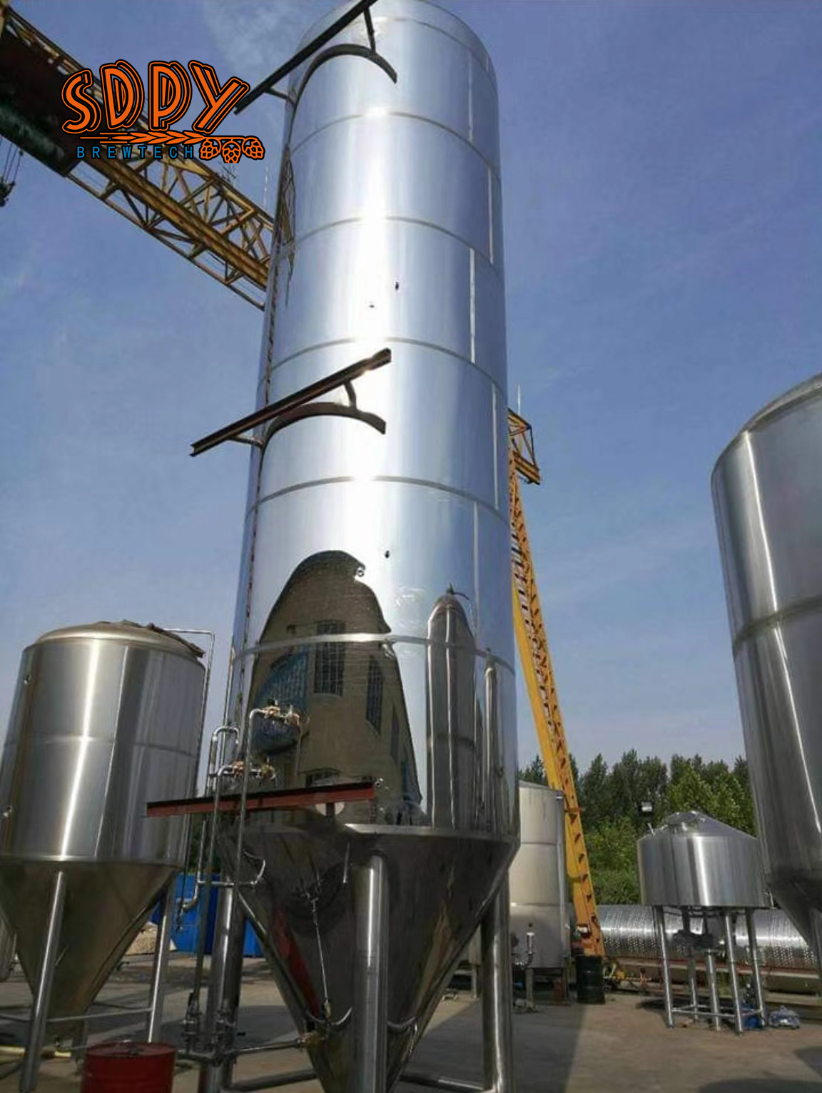 200HL Beer Fermentation tank, 200HL UNITANK, 200.000liter fermenter