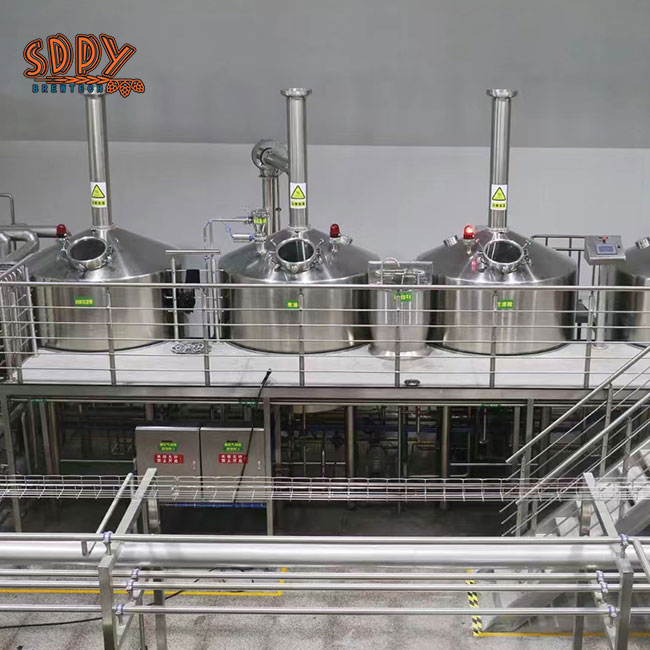 2000l Steam Heated Brewhouse 2/3/4 Vessels System