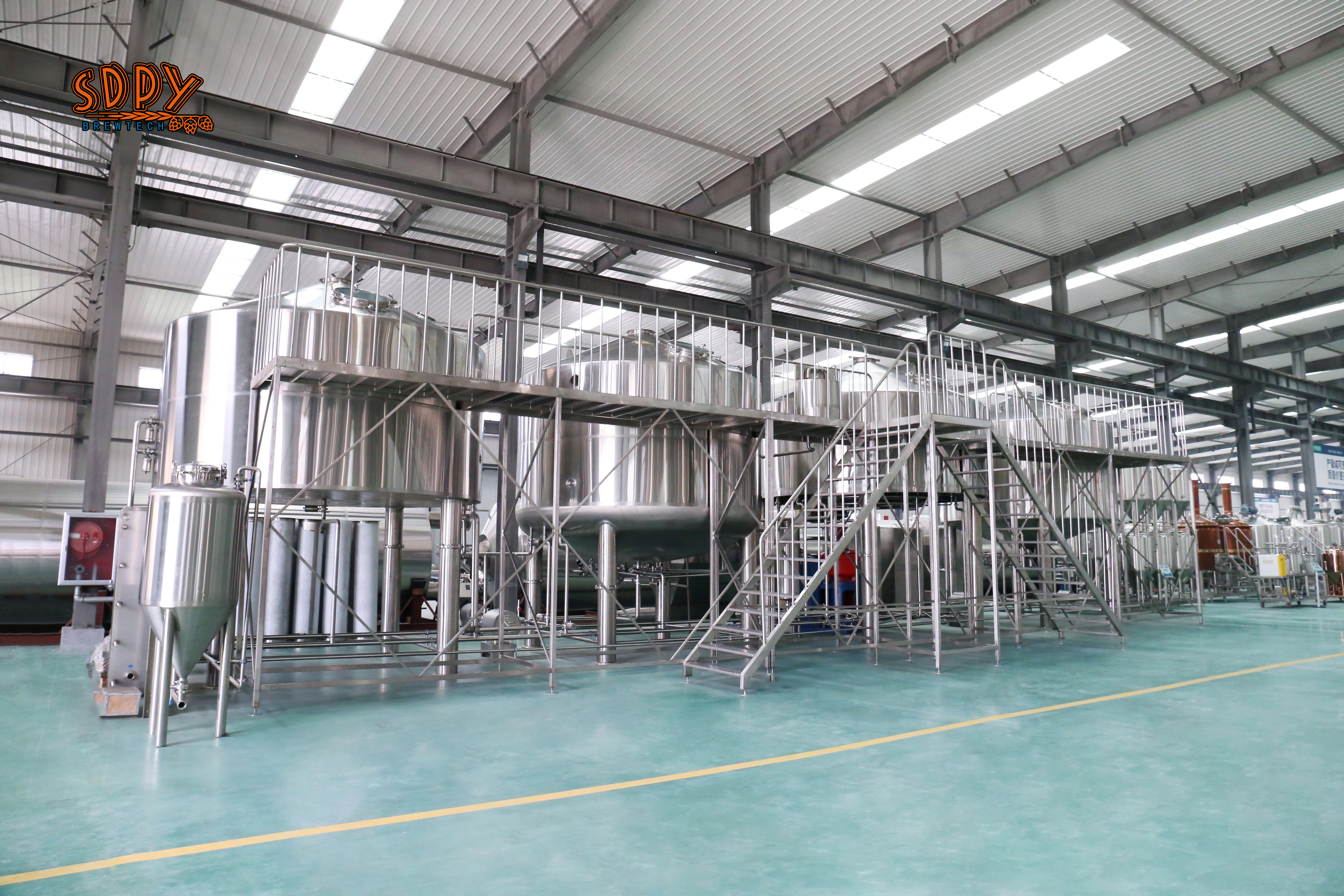 5000Liter 4 Vessel Brewhouse 