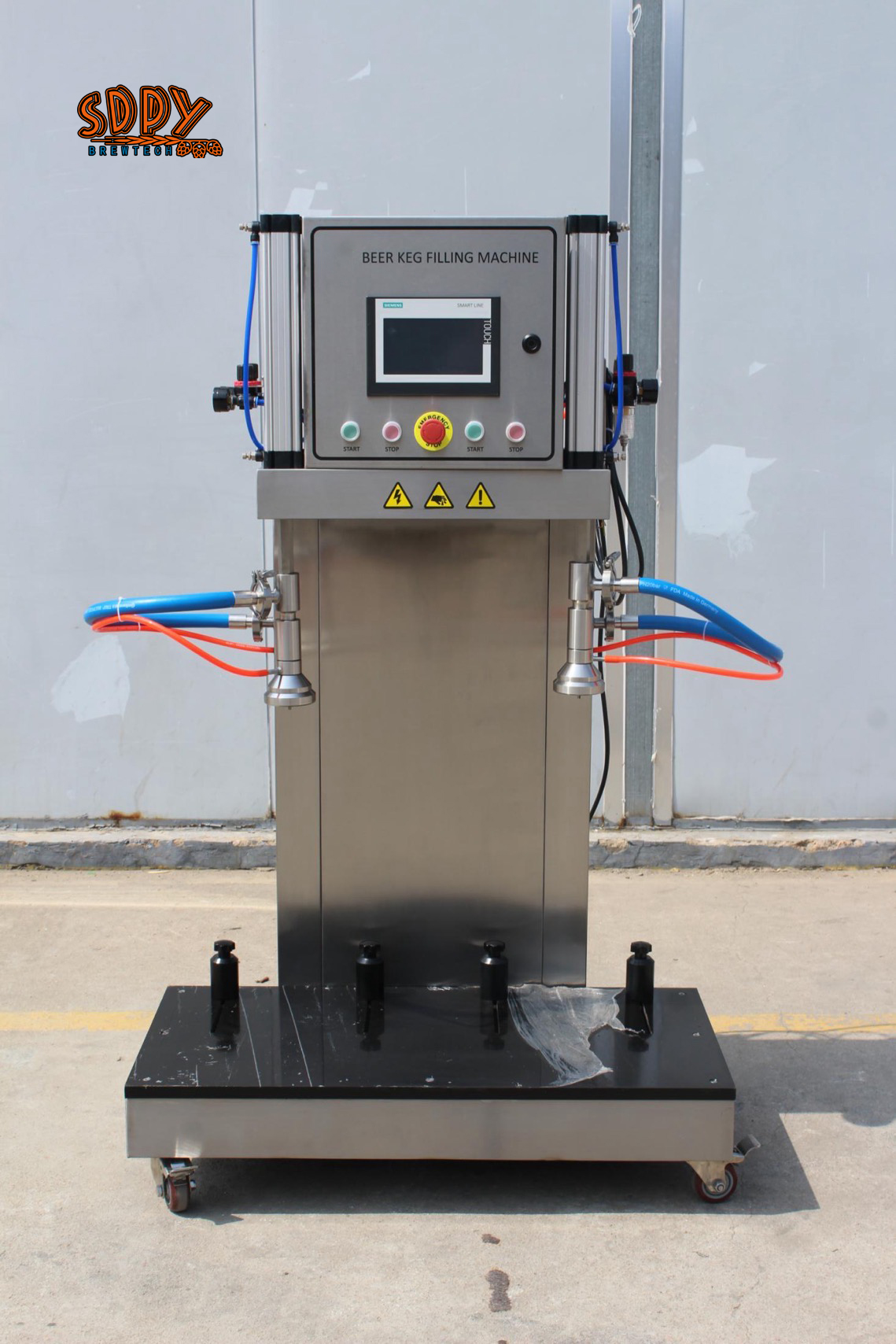 Keg Filling Machine, 1&2 head with Control Panel 