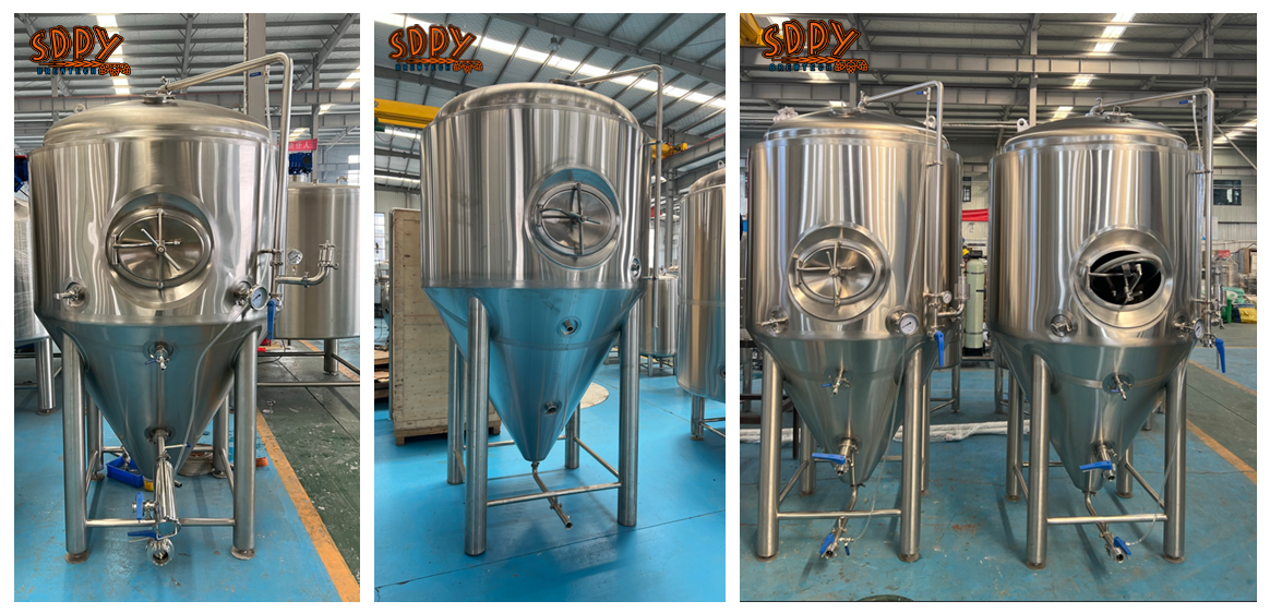 1600L Side Manhole Fermenter