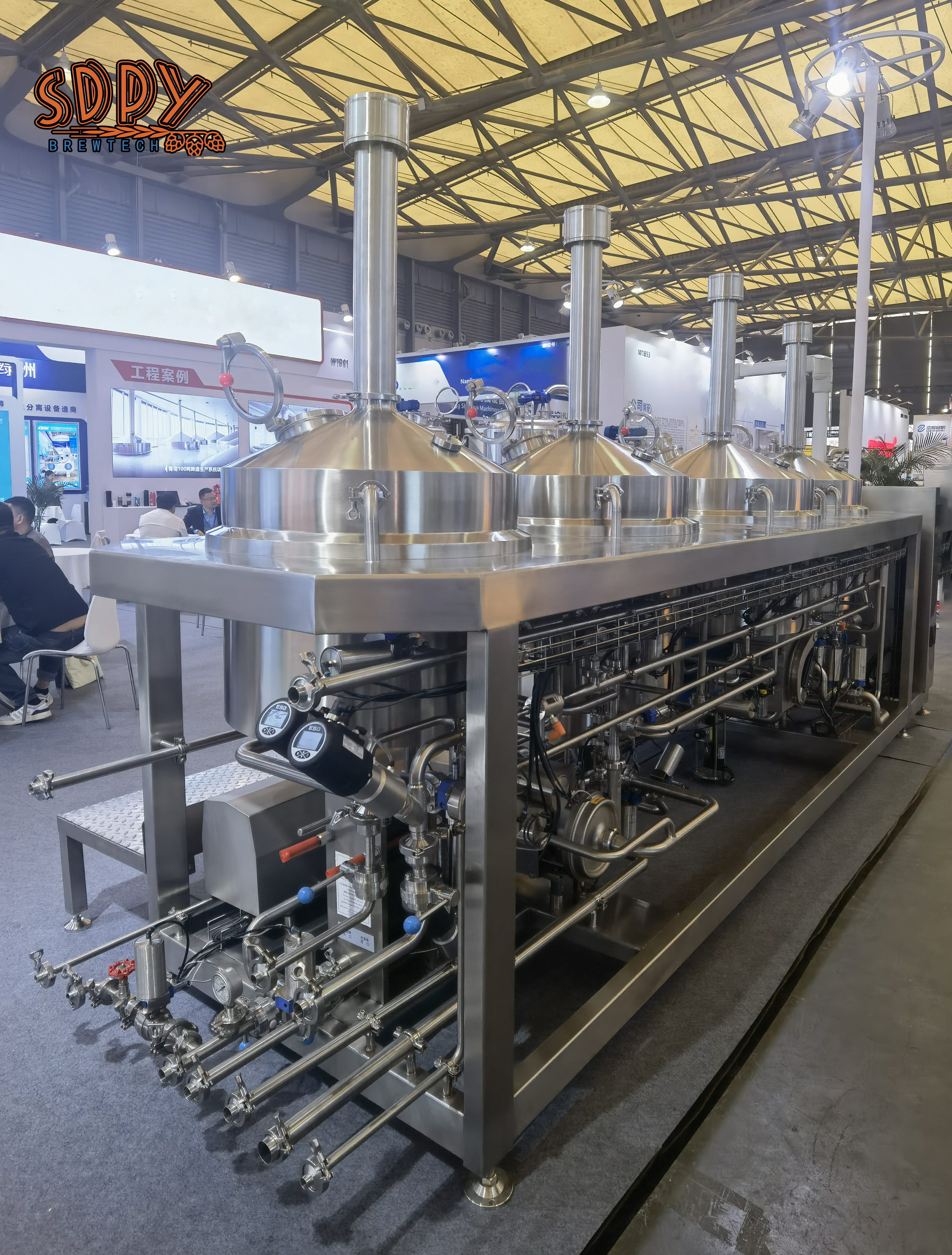 100liter Electric Brewhouse, 100l 3 Vessel Brewhouse
