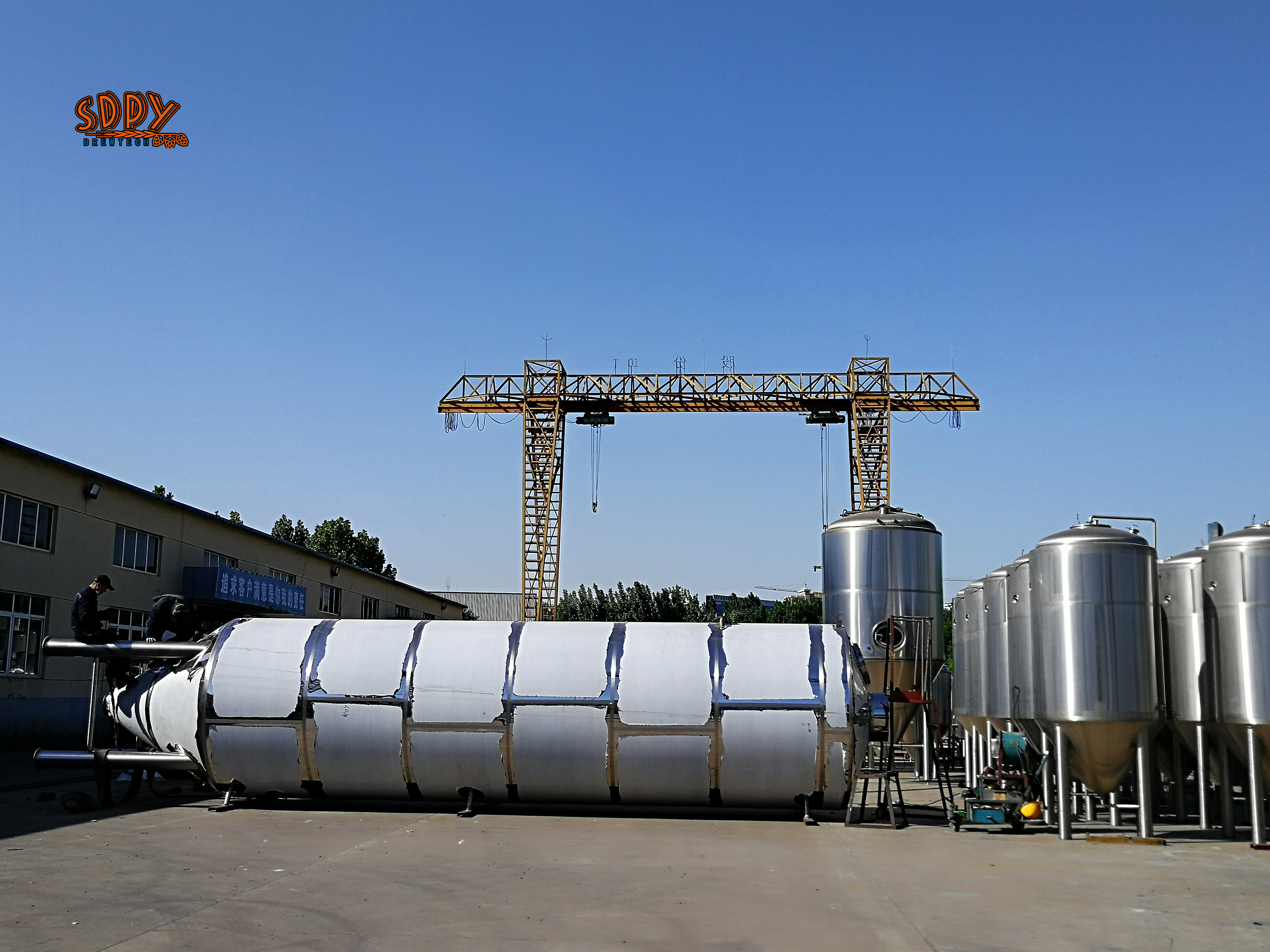 200HL Beer Fermentation tank, 200HL UNITANK, 200.000liter fermenter