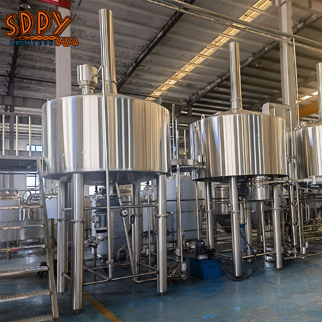 4000L Steam heated Brewhouse 