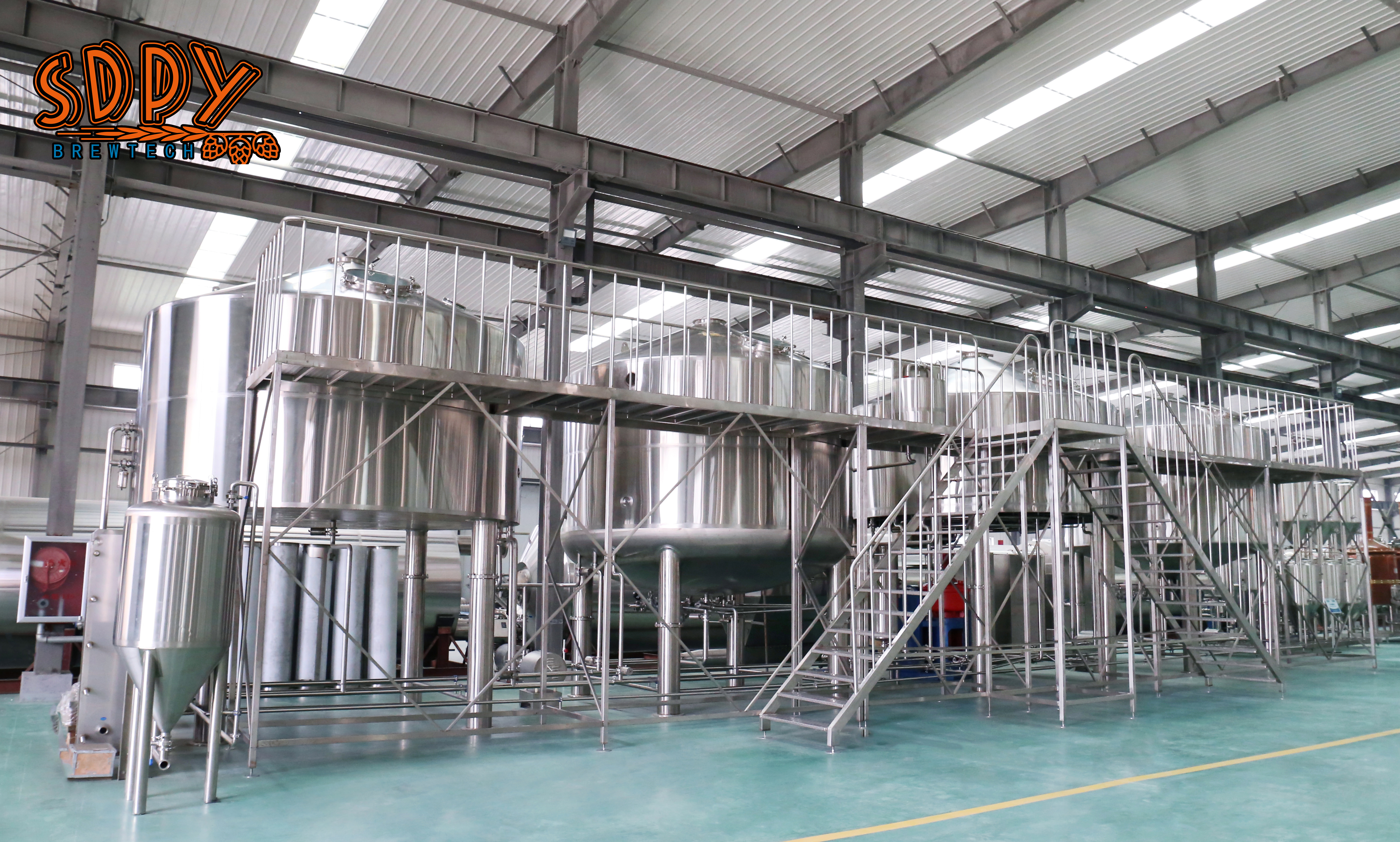 5000l 4 vessel brewhouse