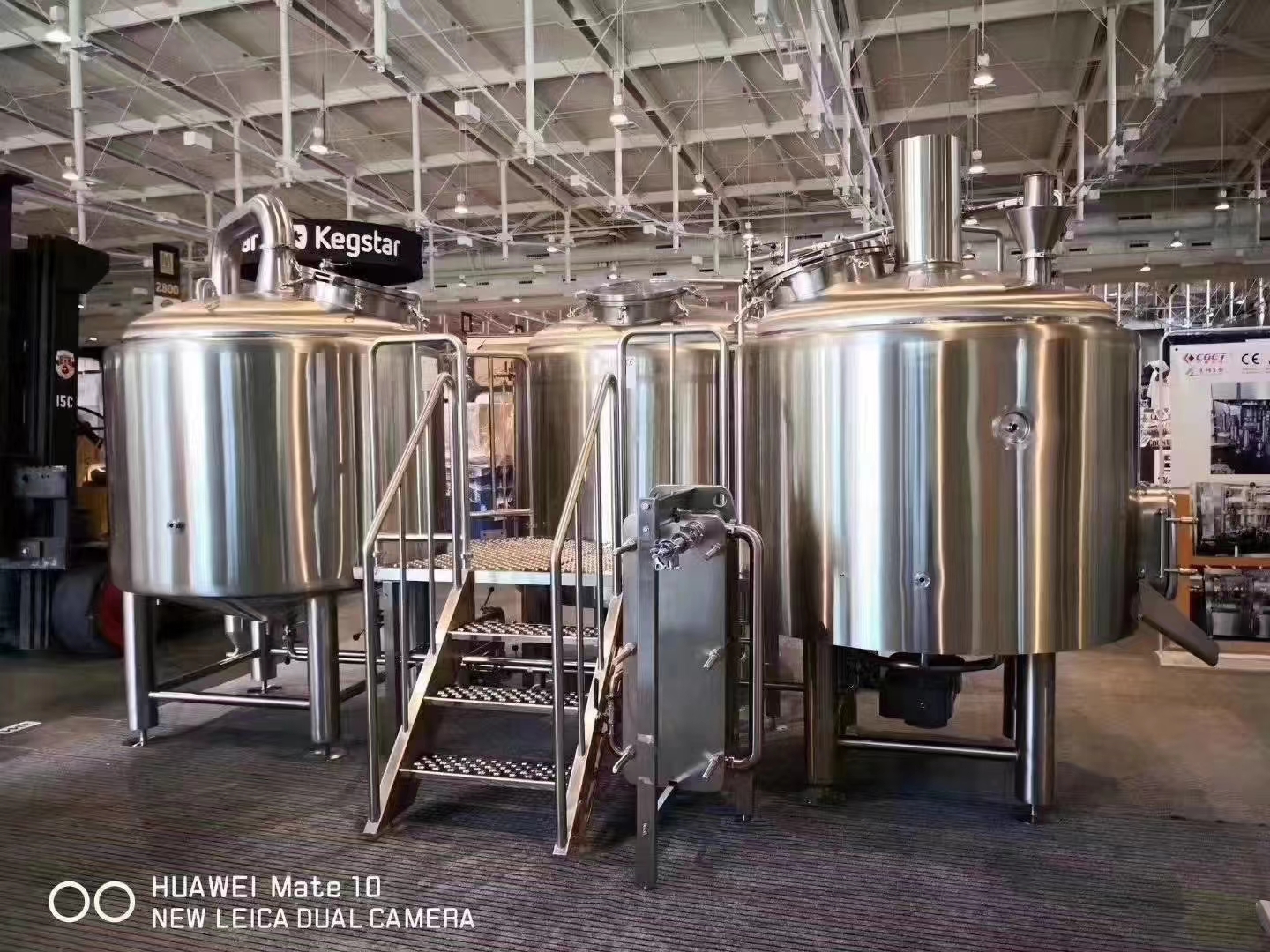 1000l 3 vessel brewhouse
