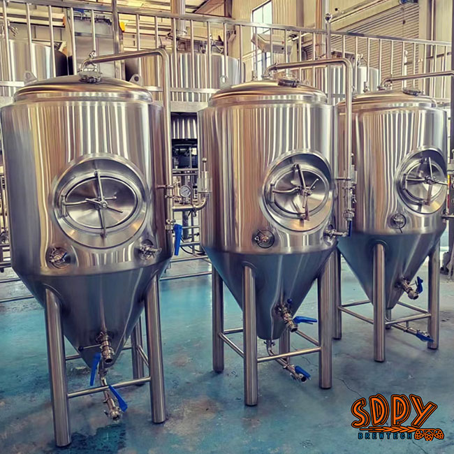 500L & 5HL & 5BBL fermenters
