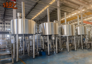 4000L Beer Brewing System turnkey project