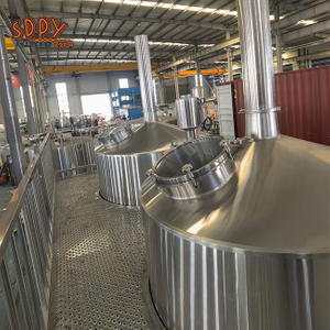 4000L Steam heated Brewhouse 