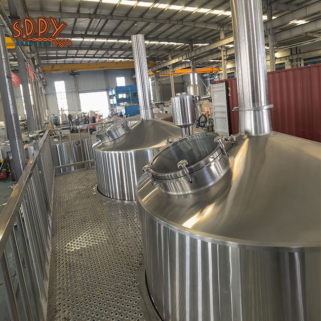 4000L Steam heated Brewhouse 