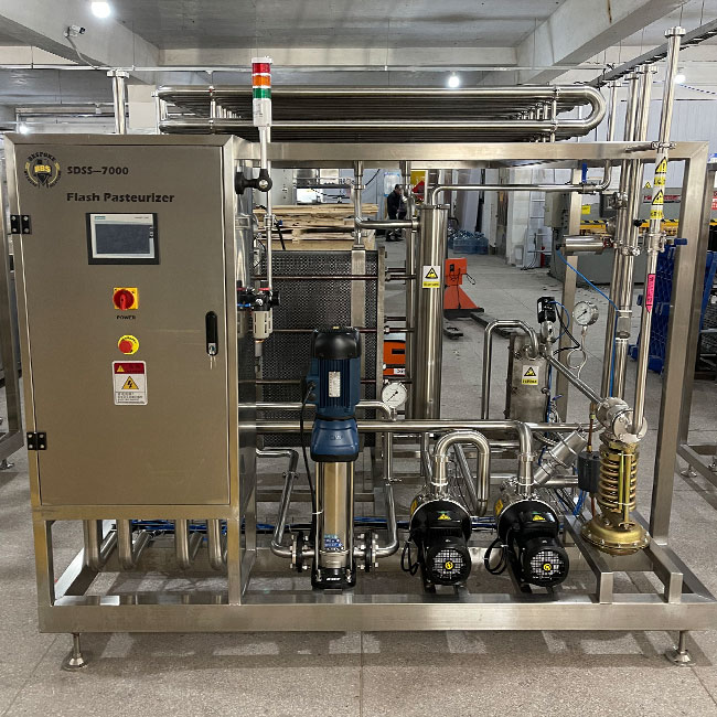 Flash pasteurizer, Instant Sterilization Equipment