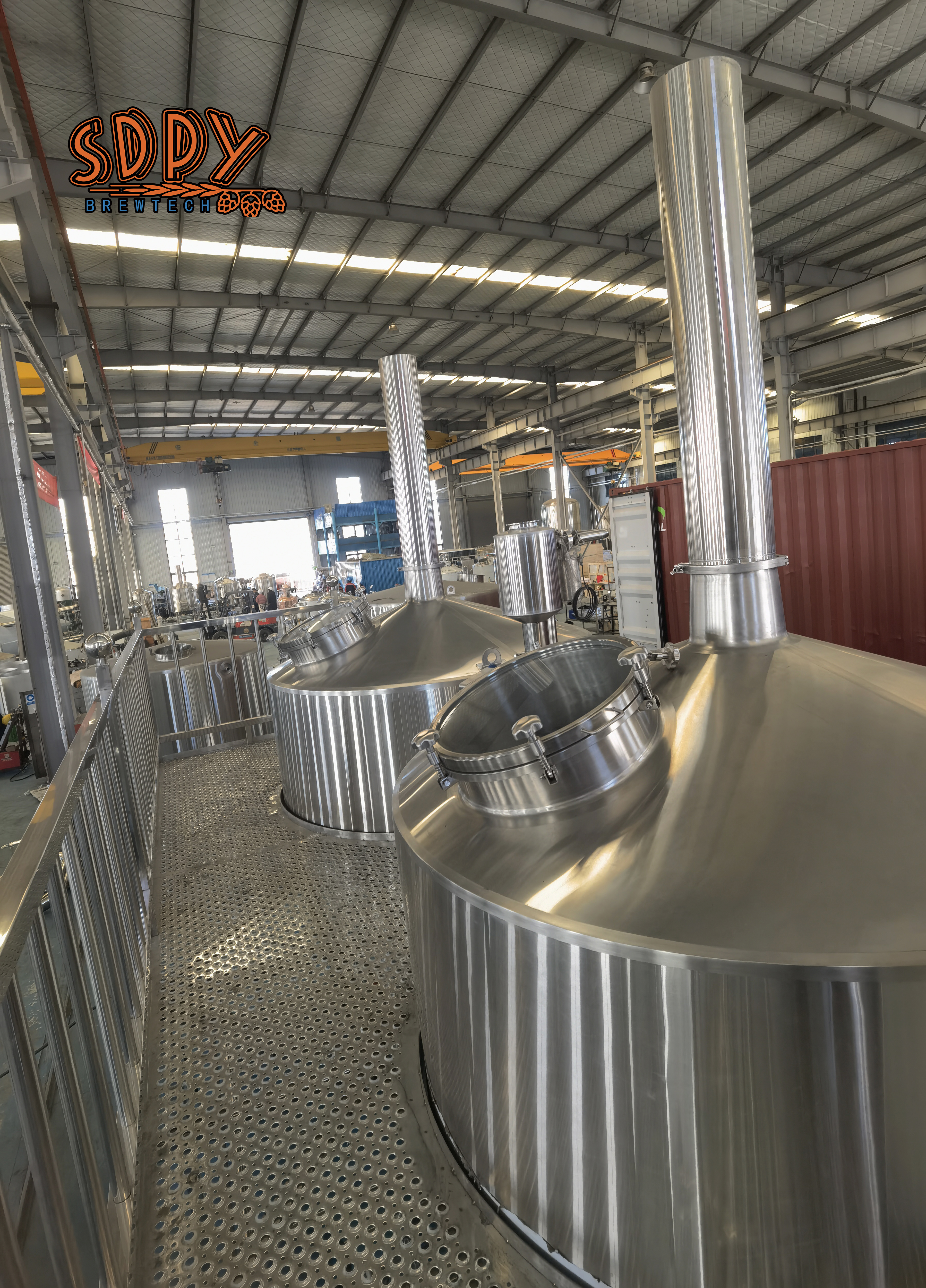 4000L Beer Brewing System turnkey project