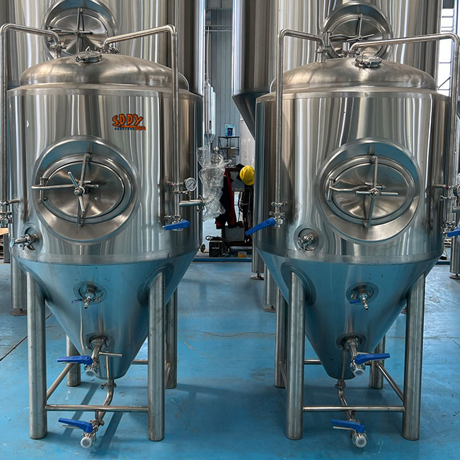 500L & 5HL & 5BBL fermenters