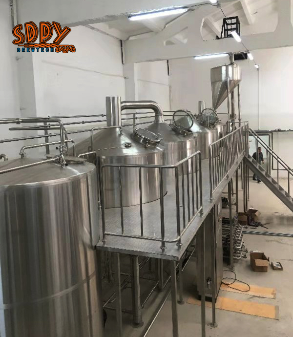 4000L Beer Brewing System turnkey project