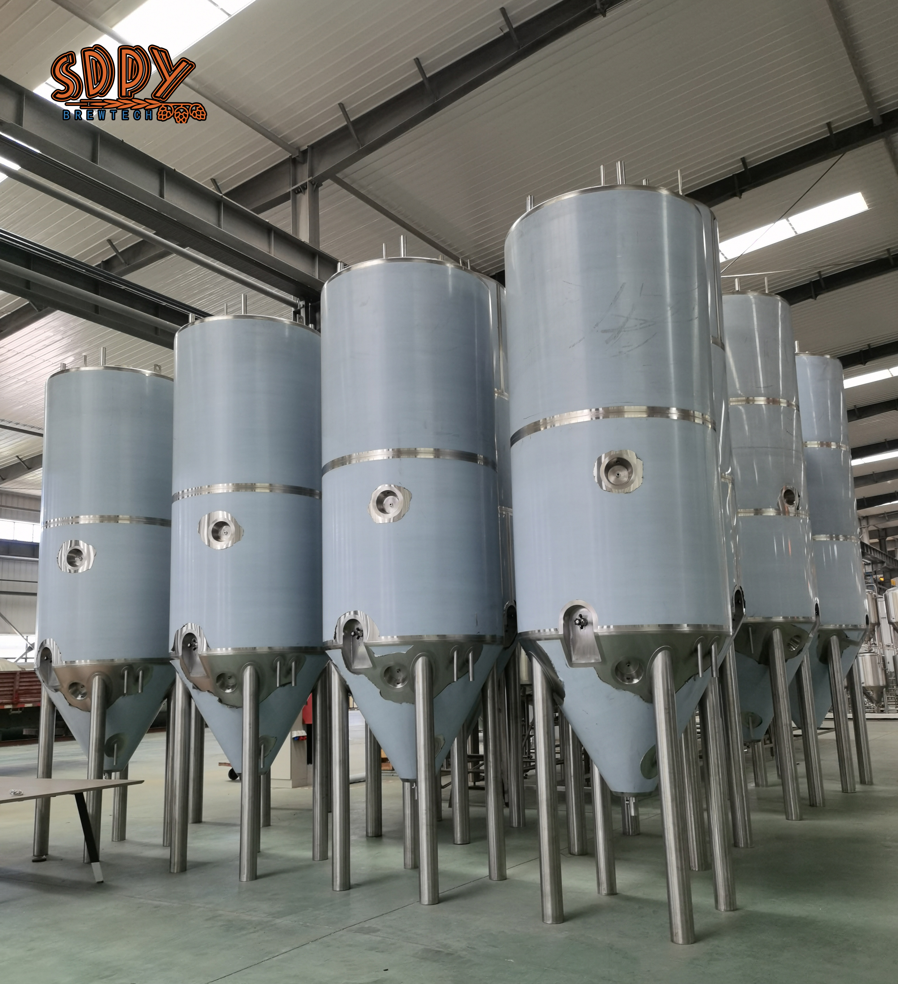 60BBL stainless steel beer fermenters