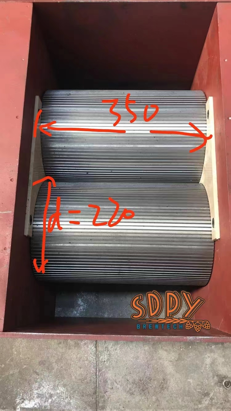 4 roller malt mill machine 