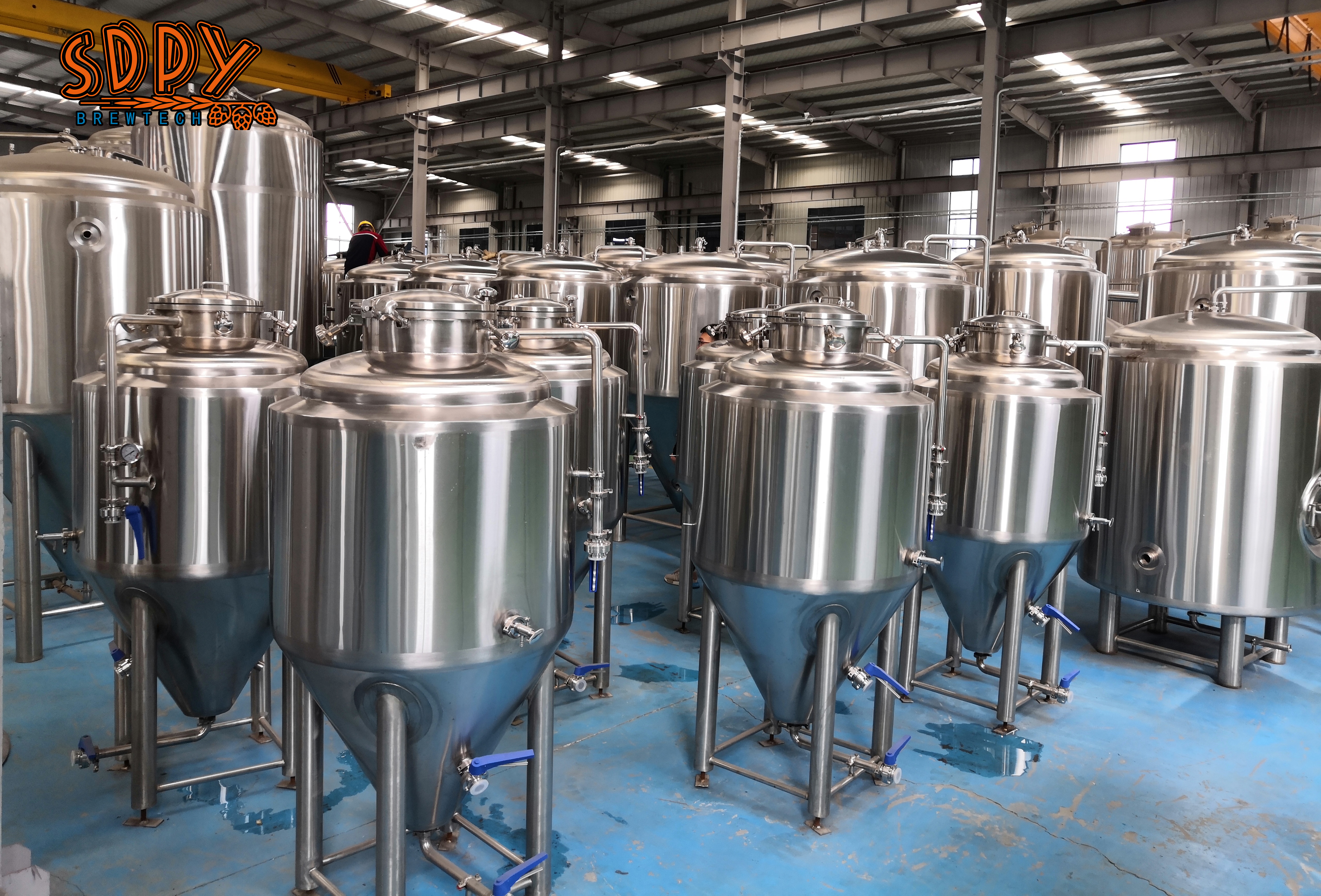 300L Conical Beer Fermenter (Jacked)