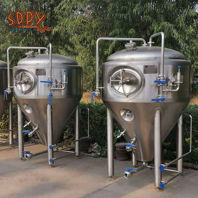 500L & 5HL & 5BBL fermenters