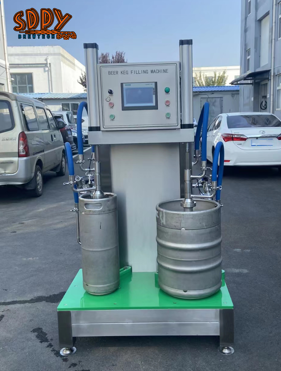 Double Head Keg Filling Machine, Keg Filler