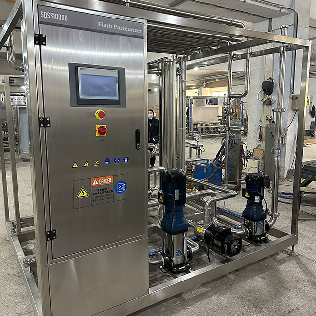 Flash pasteurizer, Instant Sterilization Equipment