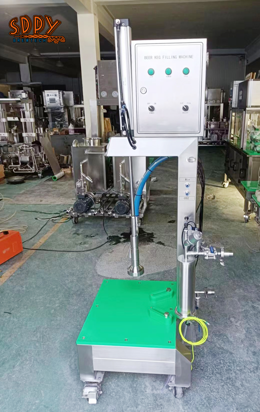 Single Head Keg Filling Machine, Keg Filler